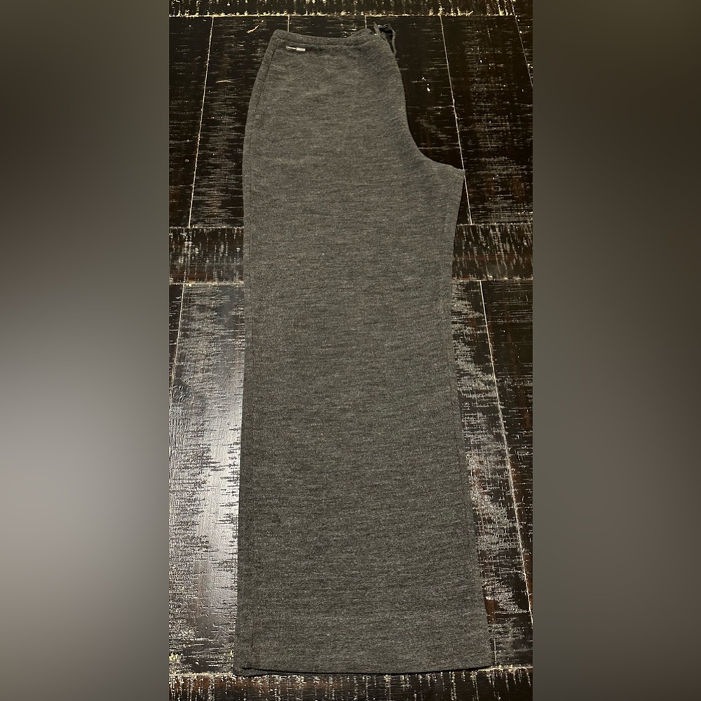 Lauren Ralph Lauren - wide leg wool pull on sweatpants XL